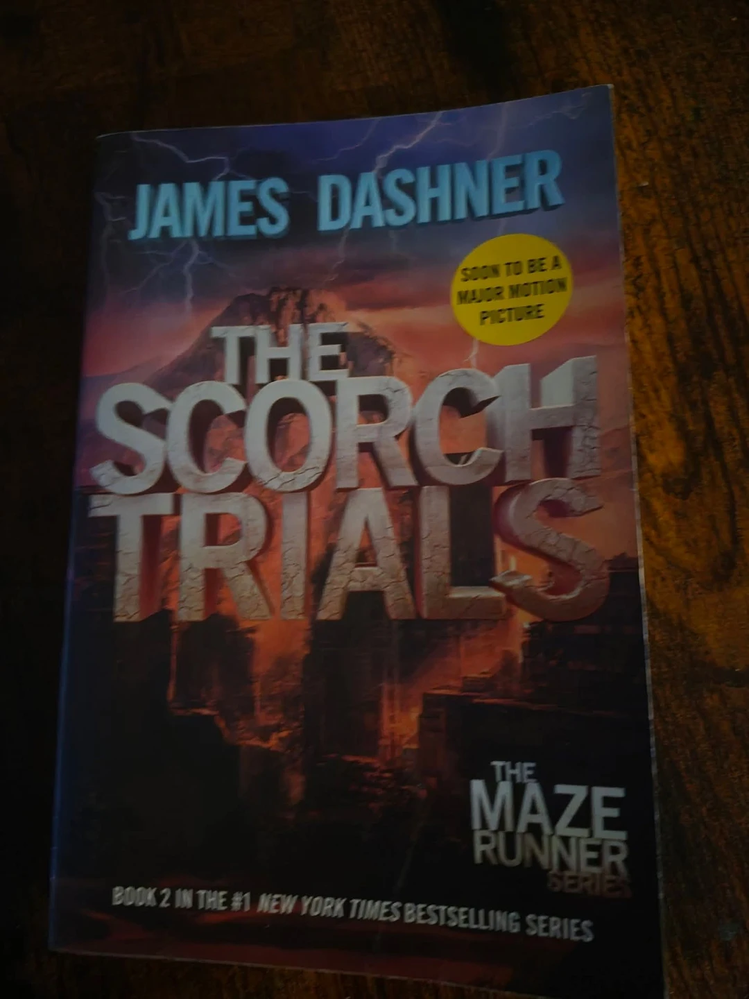 The Scorch Trials by James Dashner (Book 2, Maze Runner Series)