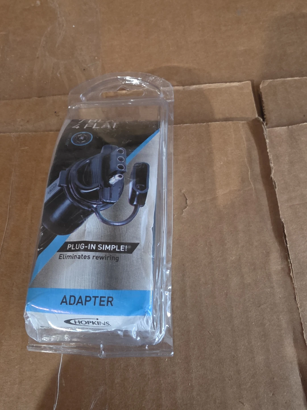 Hopkins 7 Blade to 4 Flat Adapter - New! - photo 4