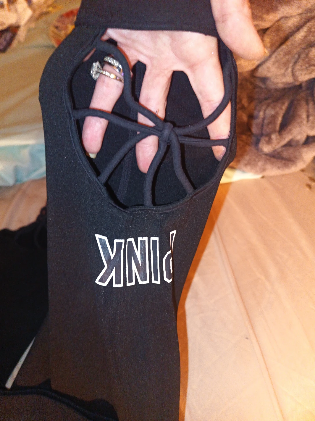 PINK Ultimate Black Leggings - Size Small - photo 3