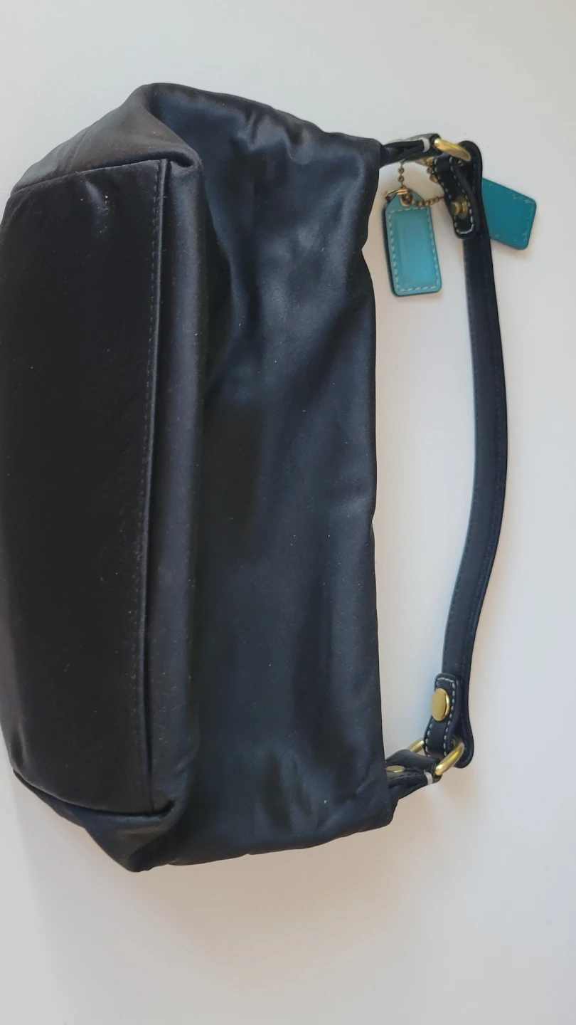 Coach Black Nylon Hobo Handbag - photo 3