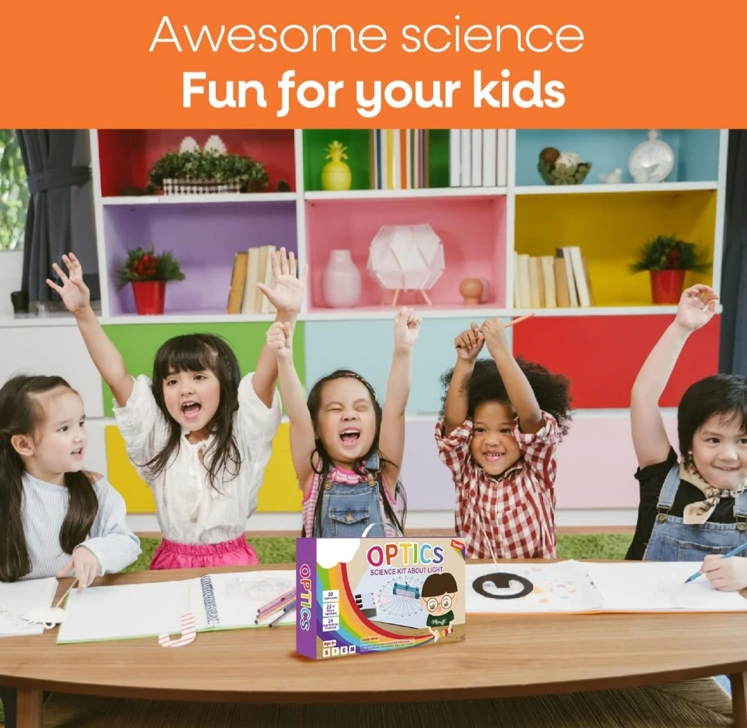 Teenii Optics Science Kit About Light Experiment for Kids,STEM.. - photo 2