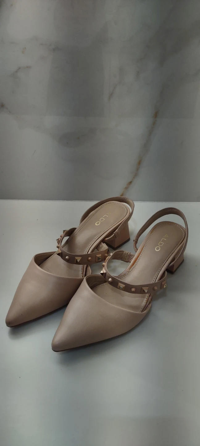 ALDO Beige Heeled Sandals