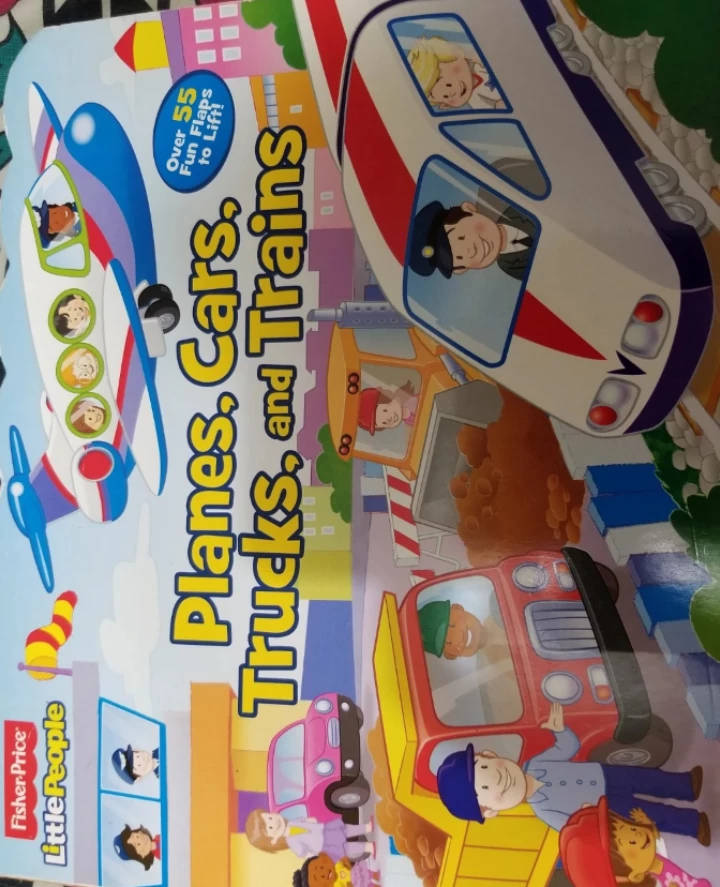 Fisher-Price Planes, Cars, Trucks, and Trains Book 🥕