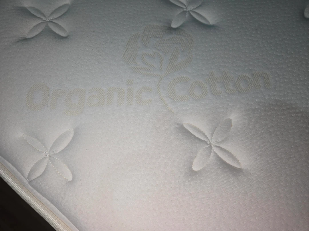 Double size Medium Organic Cotton Mattress (Like New) - photo 4