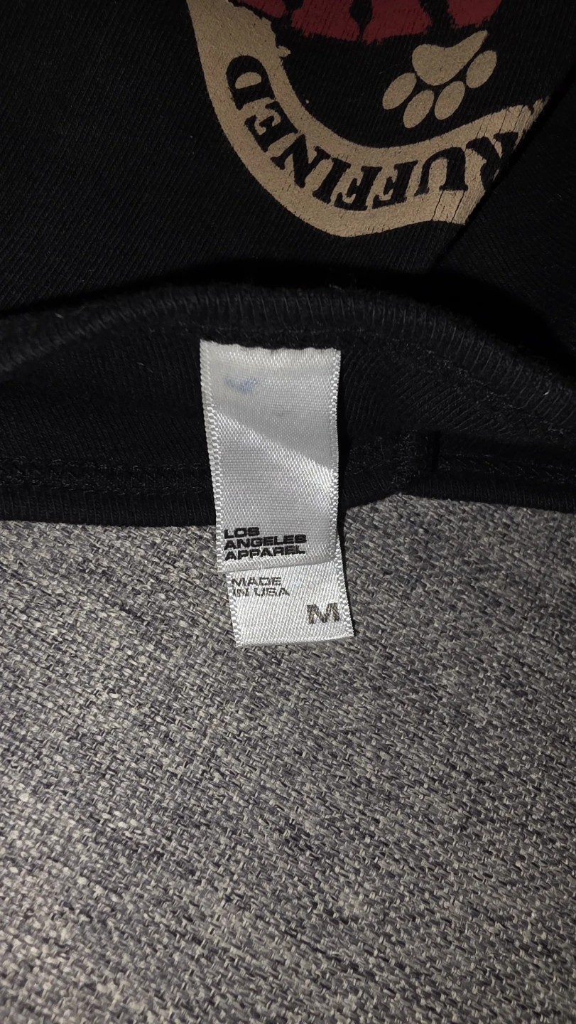 RAW K-9 "Pawthentic" Black Dog Shirt - Size M - photo 3