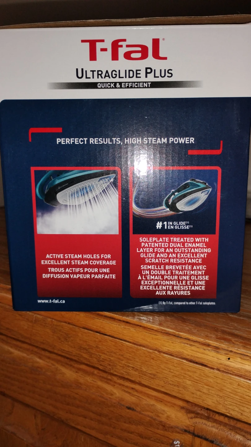 T-fal Ultraglide Plus Iron - Quick & Efficient - photo 2