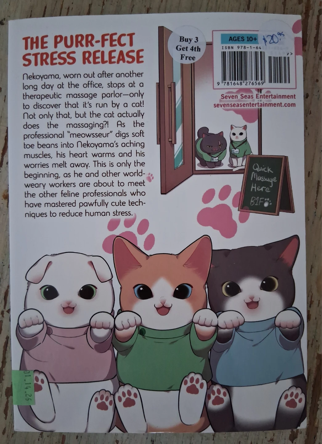 Cat Massage Therapy Vol. 1 Manga - photo 2