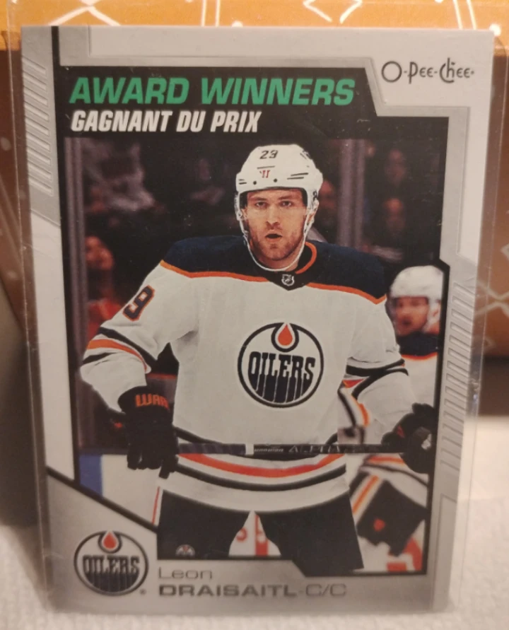 🥕 Leon Draisaitl O-Pee-Chee Hockey Card