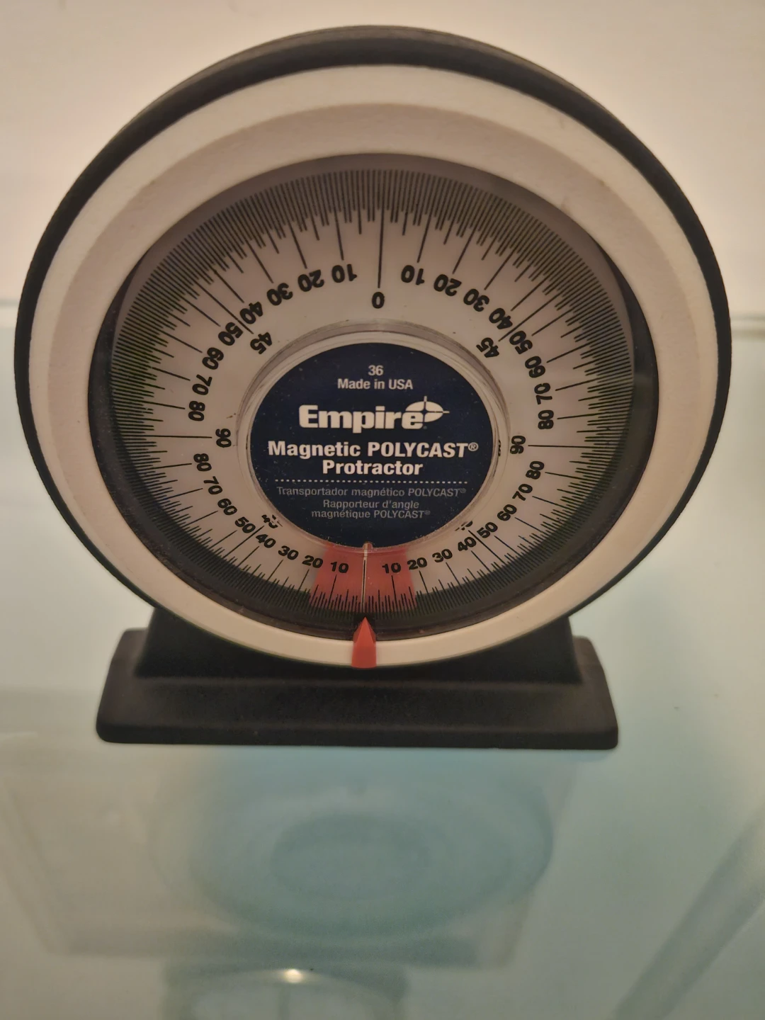 Empire Magnetic POLYCAST Protractor