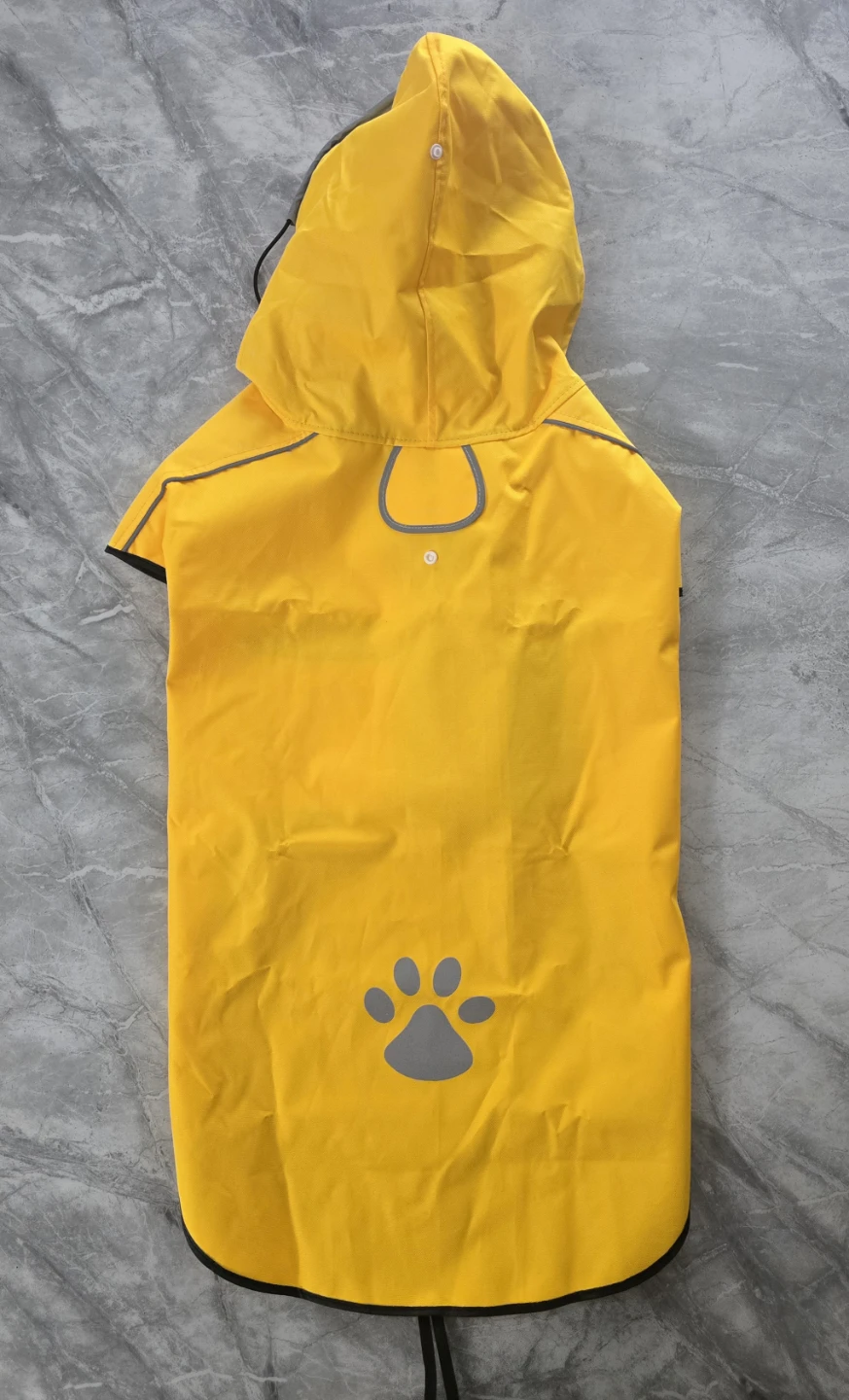 Dog Raincoat - Yellow, Size XL - photo 4