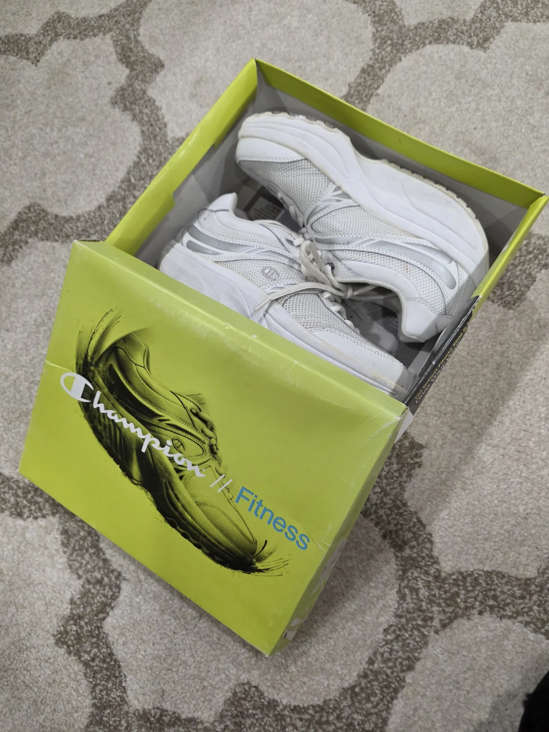 Champion Pace White Fitness Shoes - Size 7.5