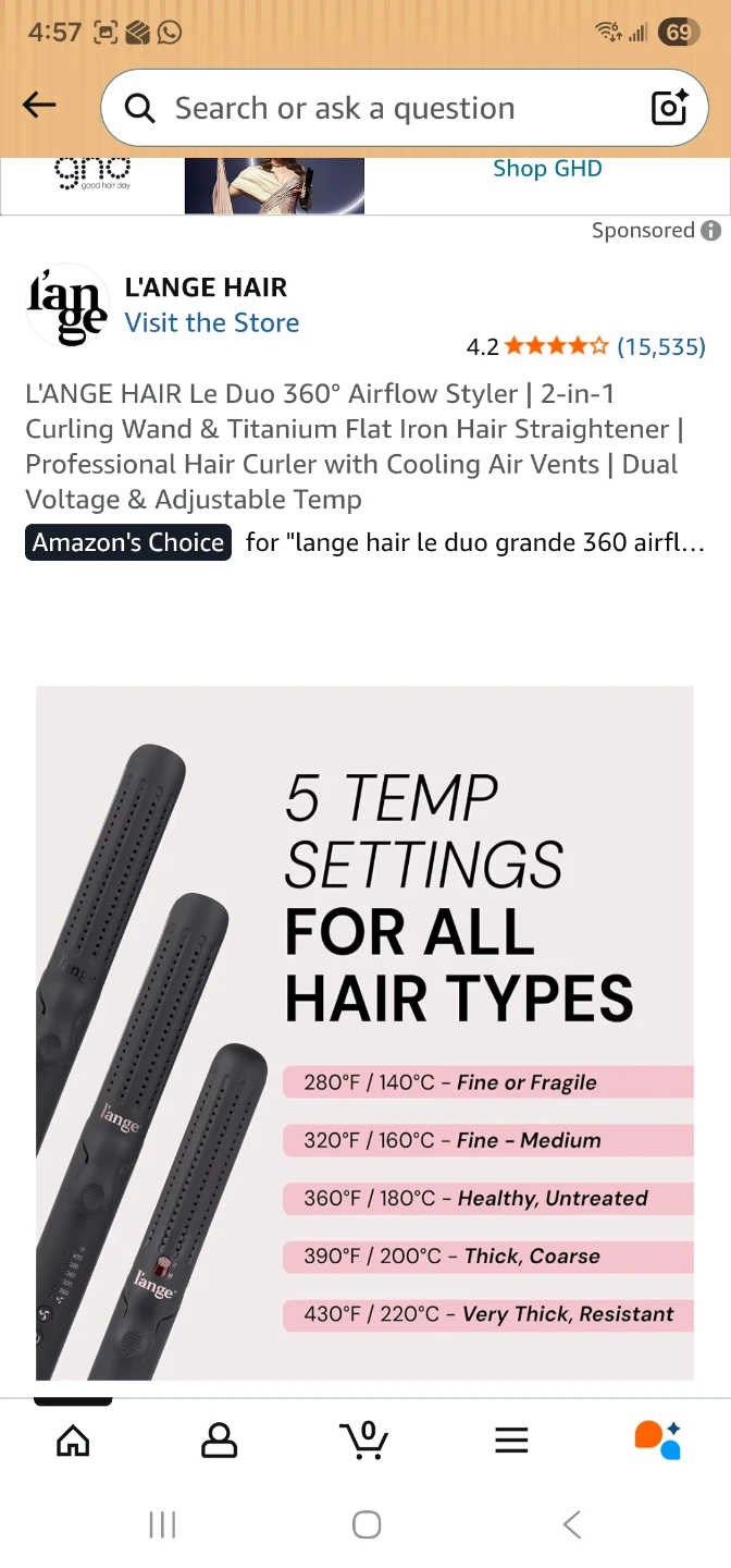 L'ANGE HAIR Le Duo Grande 360° Airflow Styler - photo 4