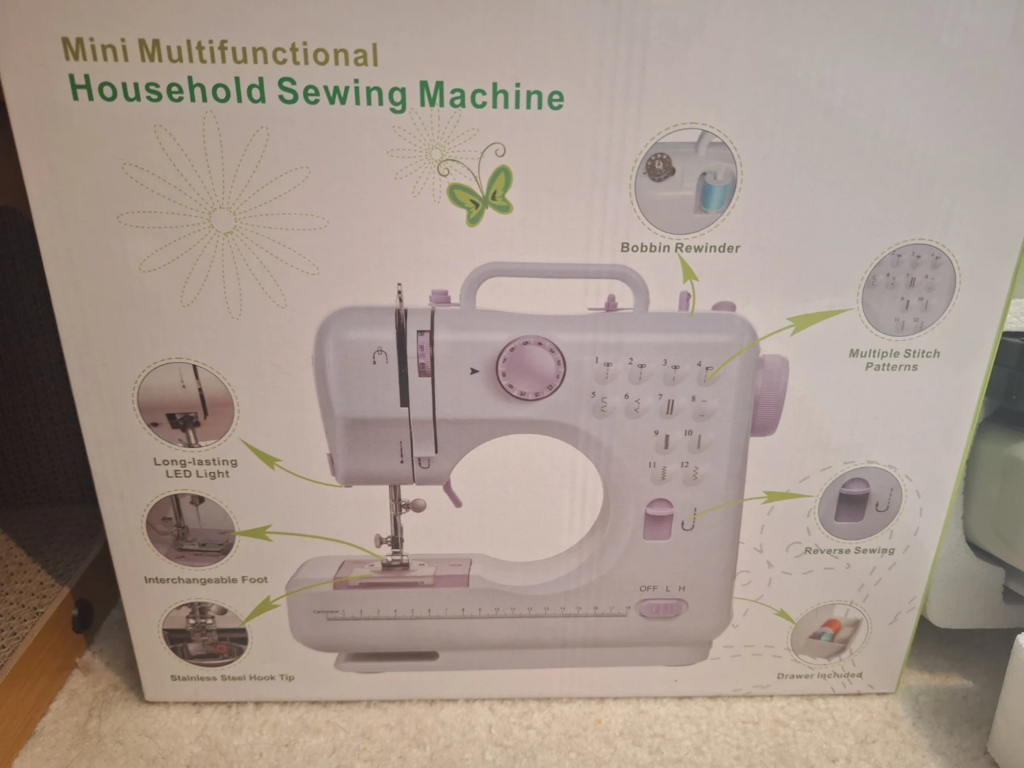 Mini Multifunctional Household Sewing Machine UFR-505 - photo 3