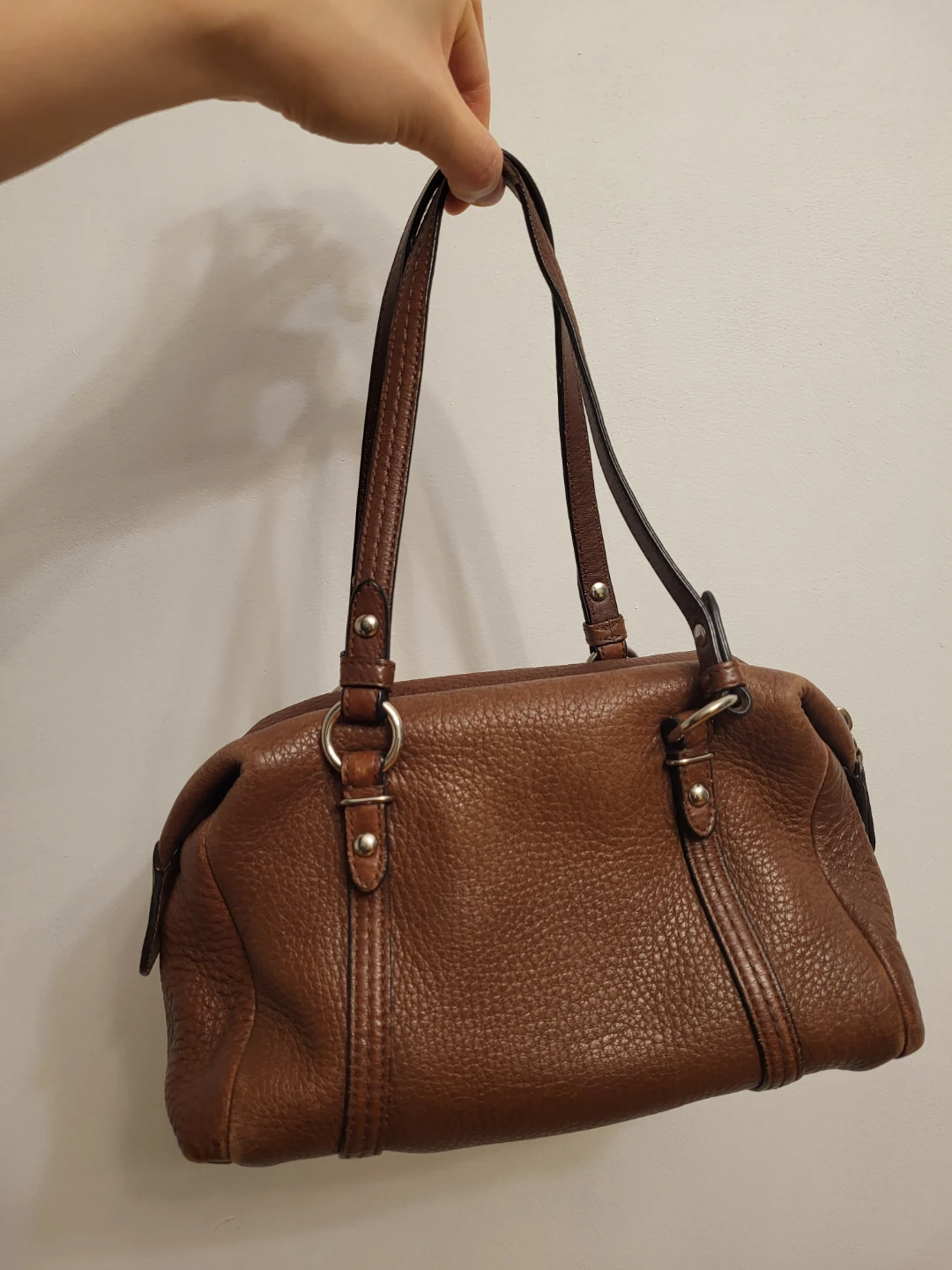 Coach Leather Satchel Brown - photo 2