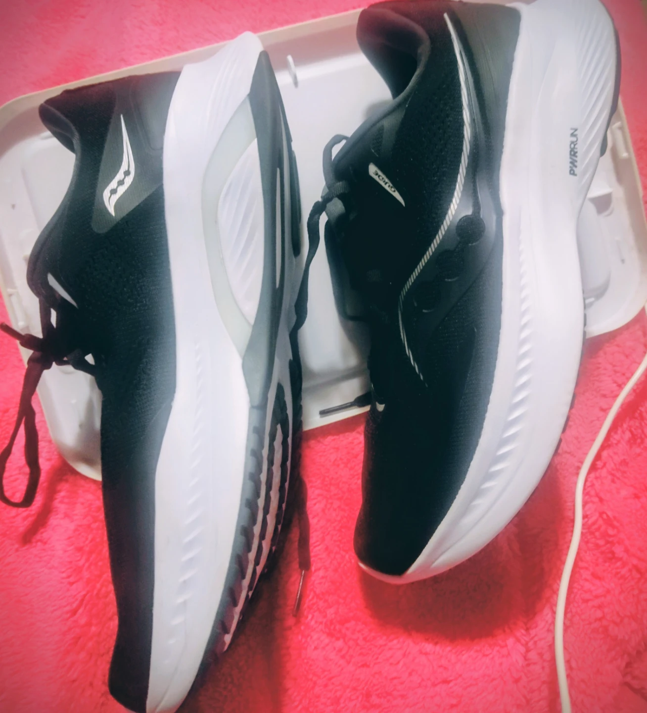 Saucony PWRRUN Formfit Running Shoes Black - photo 3
