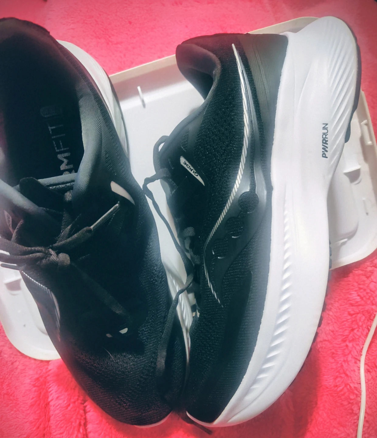 Saucony PWRRUN Formfit Running Shoes Black - photo 5