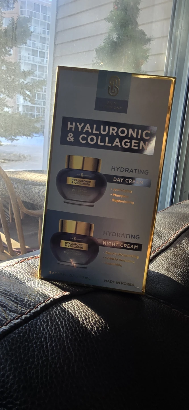 Soo'AE Hyaluronic & Collagen Day & Night Cream Set