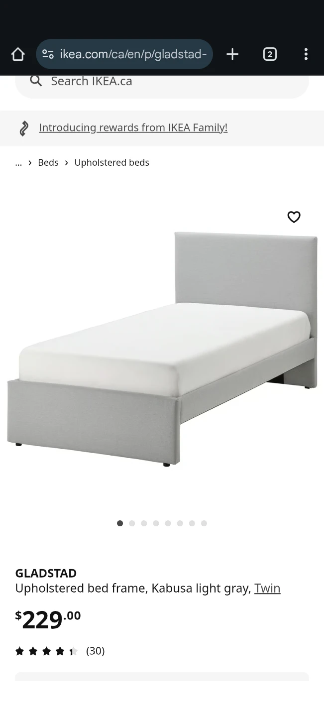 IKEA Twin Bed Frame - photo 2