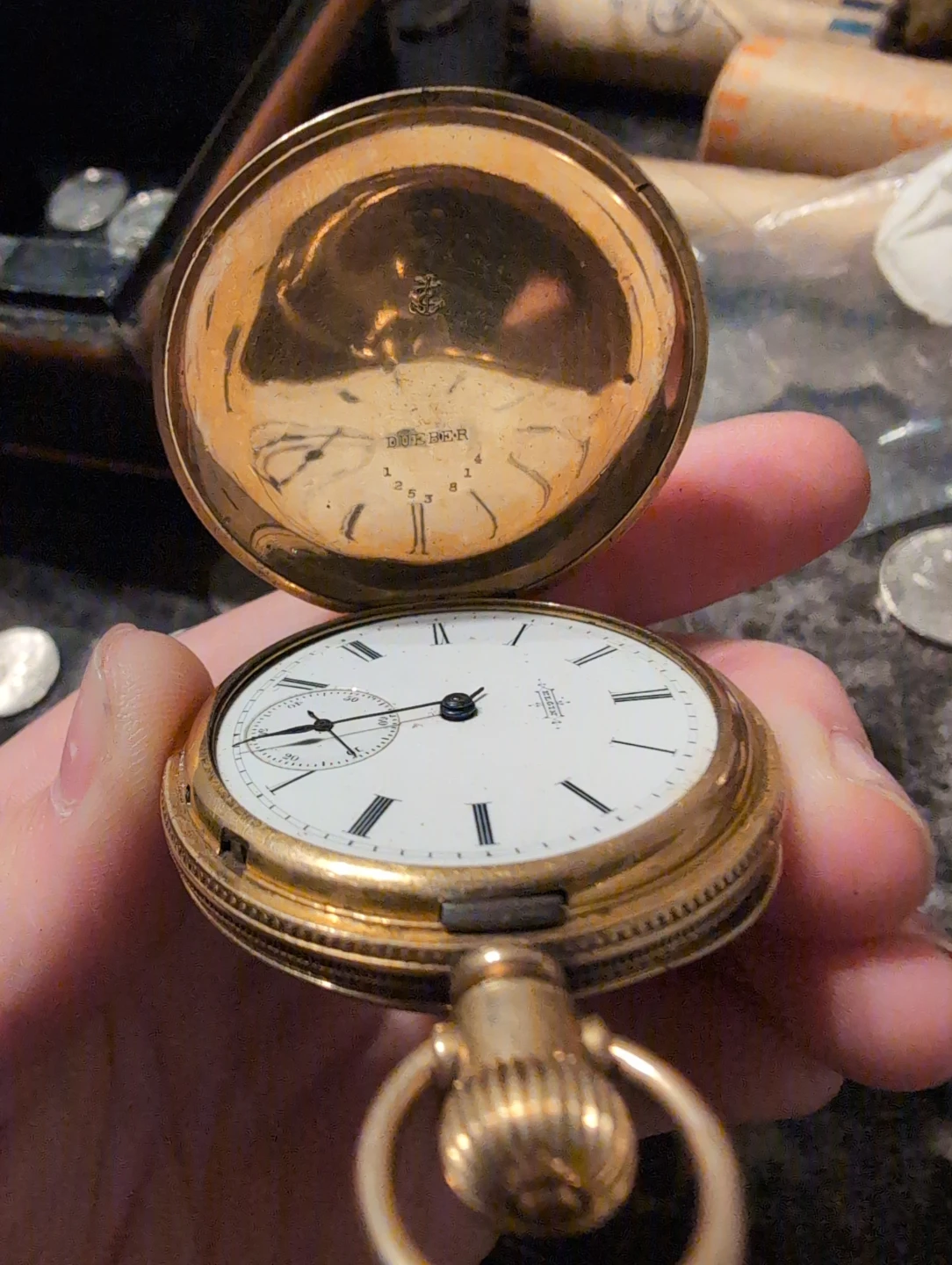 Antique Elgin National Watch Co. Pocket Watch - photo 3