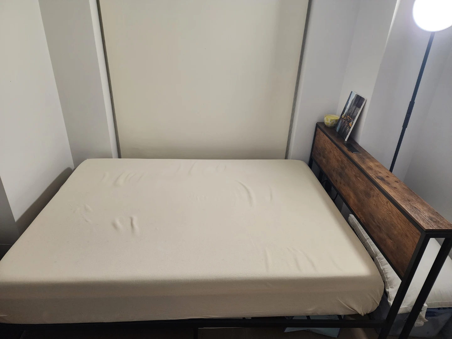 Full Size Mattress &  Bedframe with Headboard - photo 3
