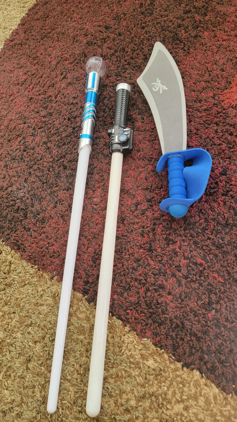 Toy Lightsaber and Sword Set