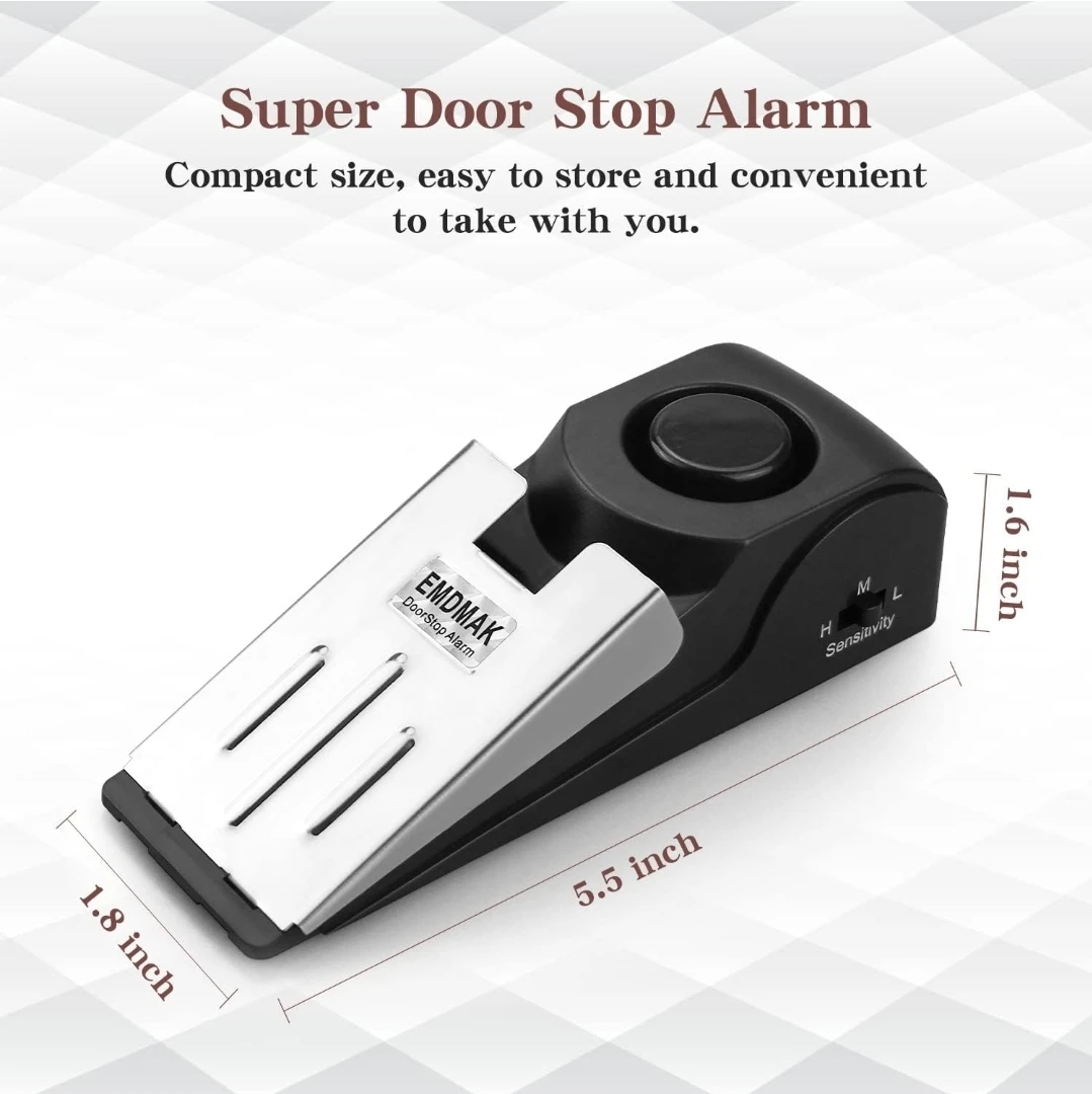 EMDMAK Door Stop Alarm - Home & Travel - photo 3