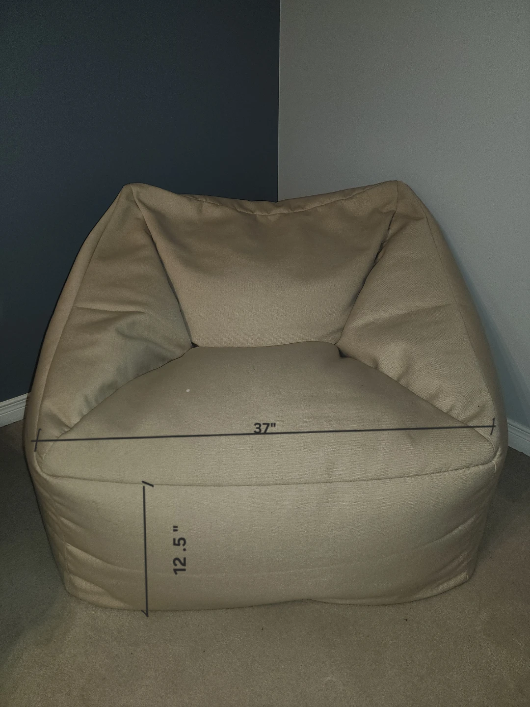 Norka Bean Bag Chairs - 2 PC's ( pair )