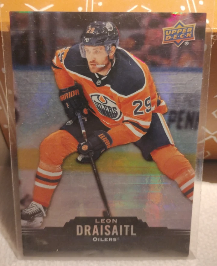 🥕 Leon Draisaitl Oilers Upper Deck Hockey Card