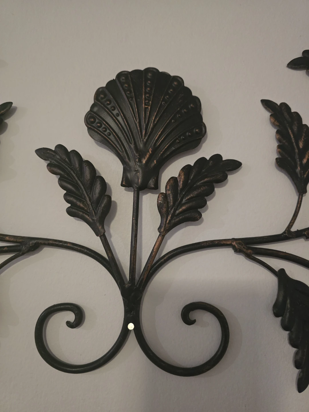 Metal Leaf Wall Art Decoration - photo 2