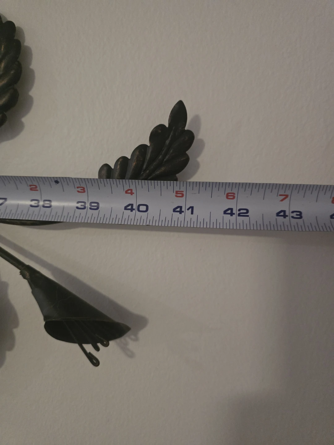 Metal Leaf Wall Art Decoration - photo 4
