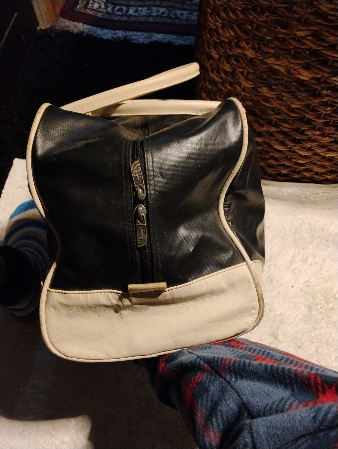 The North Face Duffel Bag - Black & Cream - photo 4