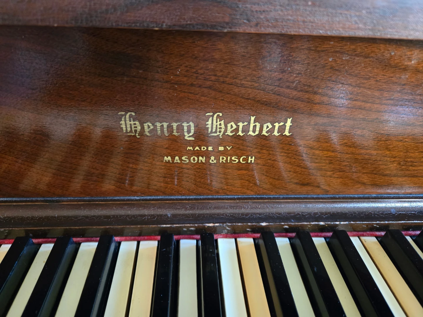FREE Henry Herbert by Mason & Risch PIANO - photo 3