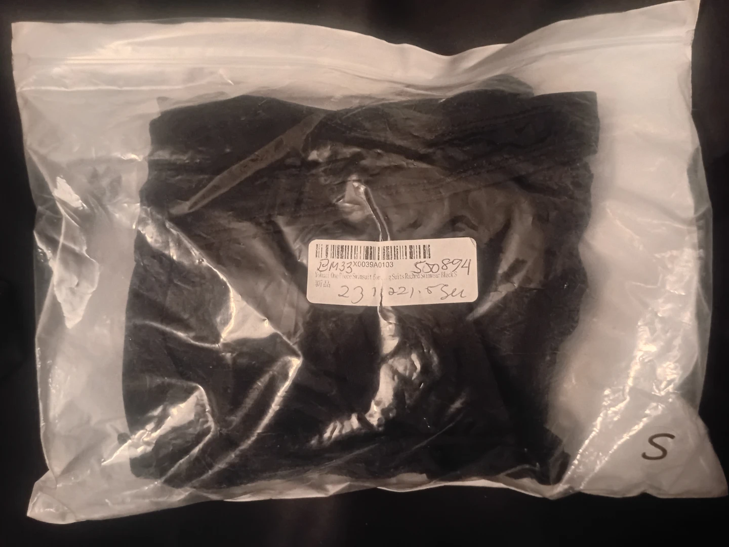 NEW!   Black One-Piece Swimsuit - photo 5