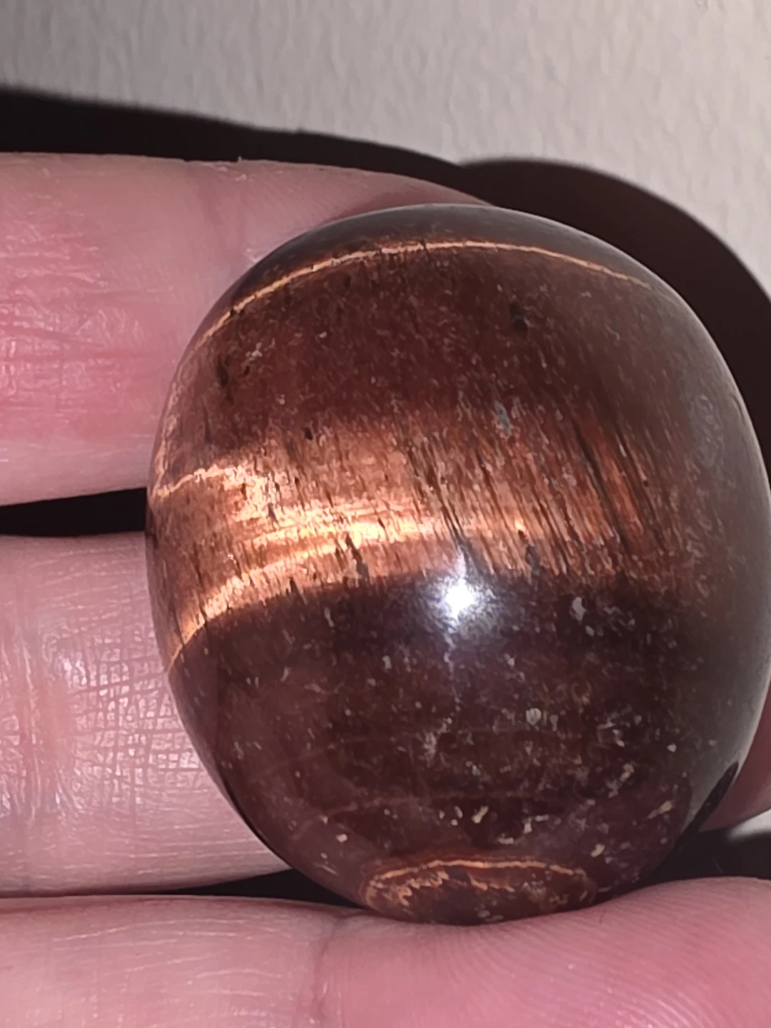 Red Tiger Eye Sphere/palm - photo 2