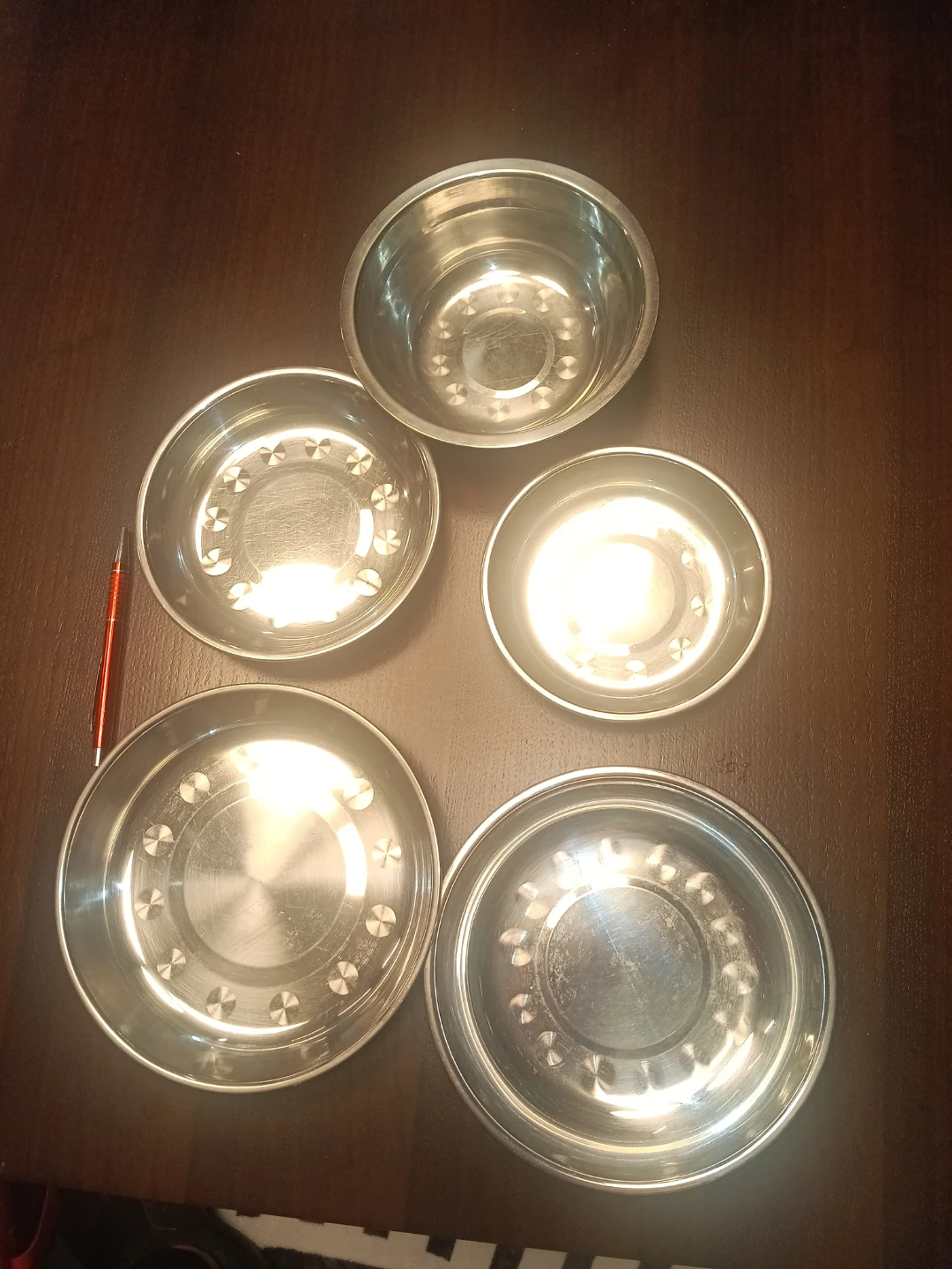 Stainless Steel Mixing Bowls - Set of 5