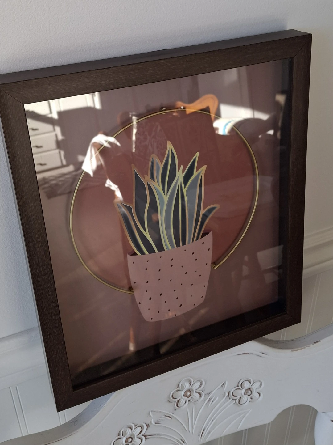 Framed Plant Wall Art 14"x12" - photo 5