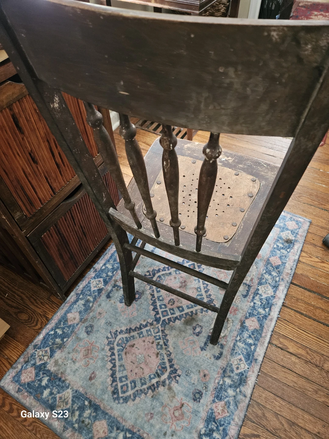 Vintage Wooden Chair - photo 5