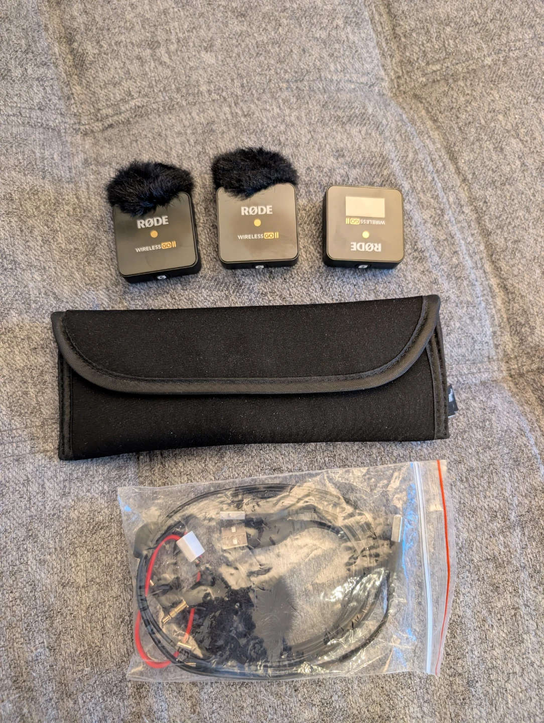Rhode wireless go ii microphone system (price negotiable)