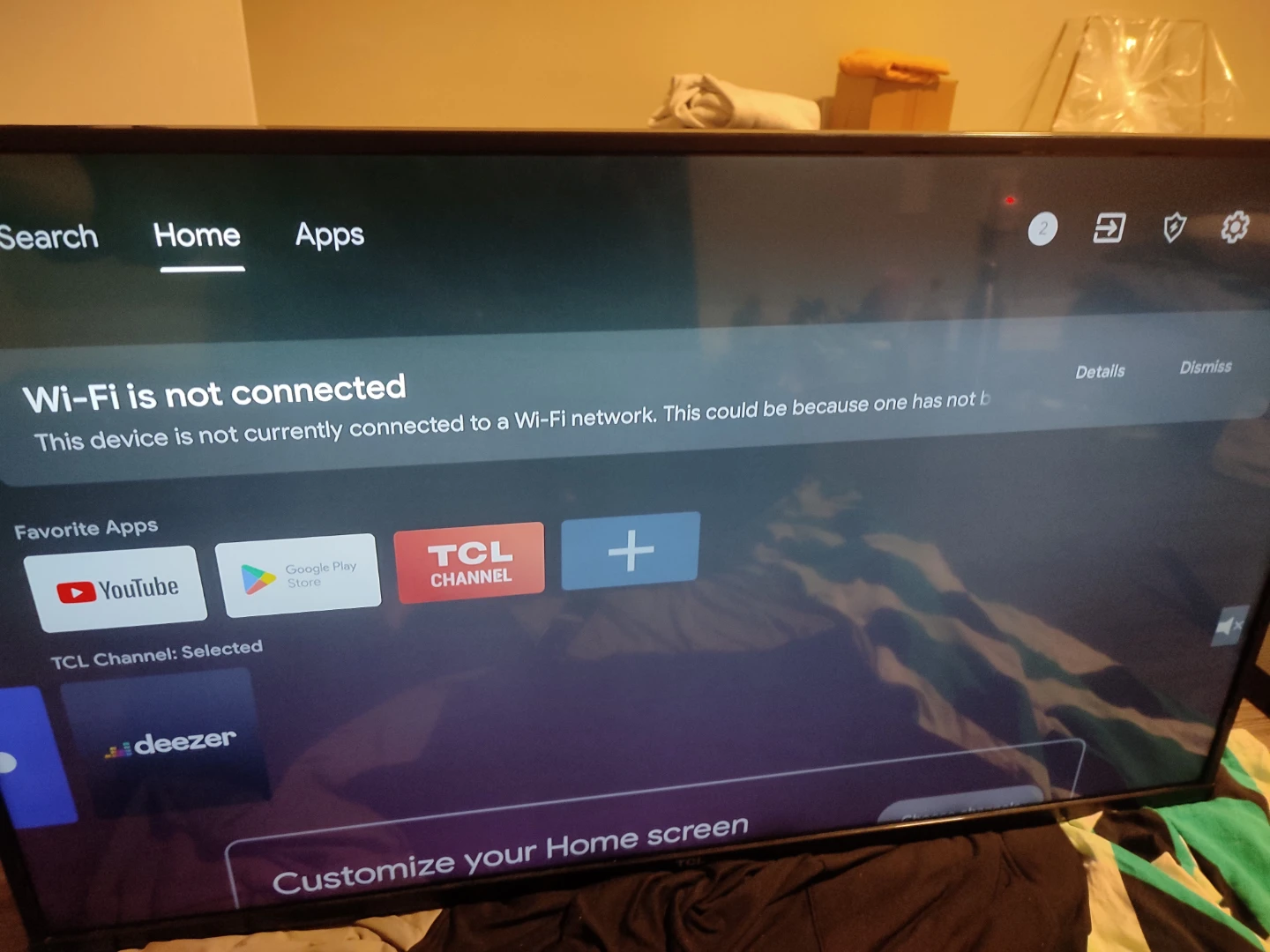 TCL 43" Smart 4K UHD TV 43S434.
