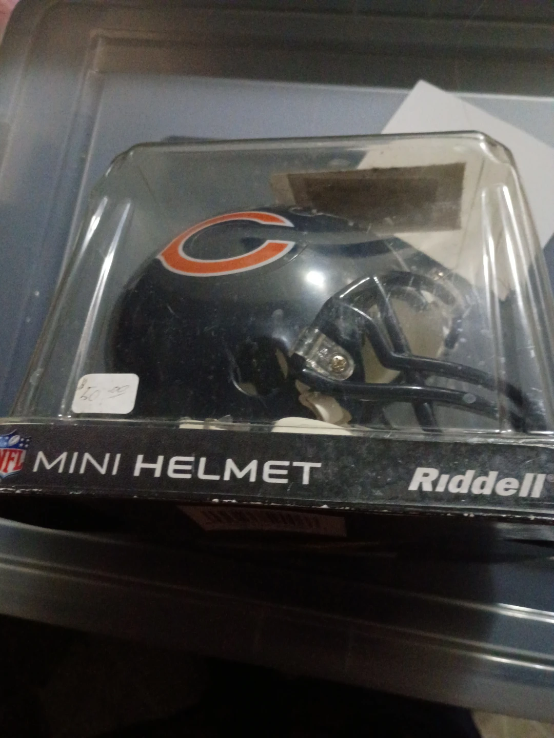 Riddell NFL Chicago Bears Mini Helmet Reggie Phillips Autograph