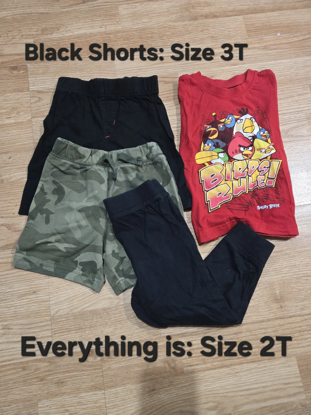 Boys Clothing: Shorts and Tee