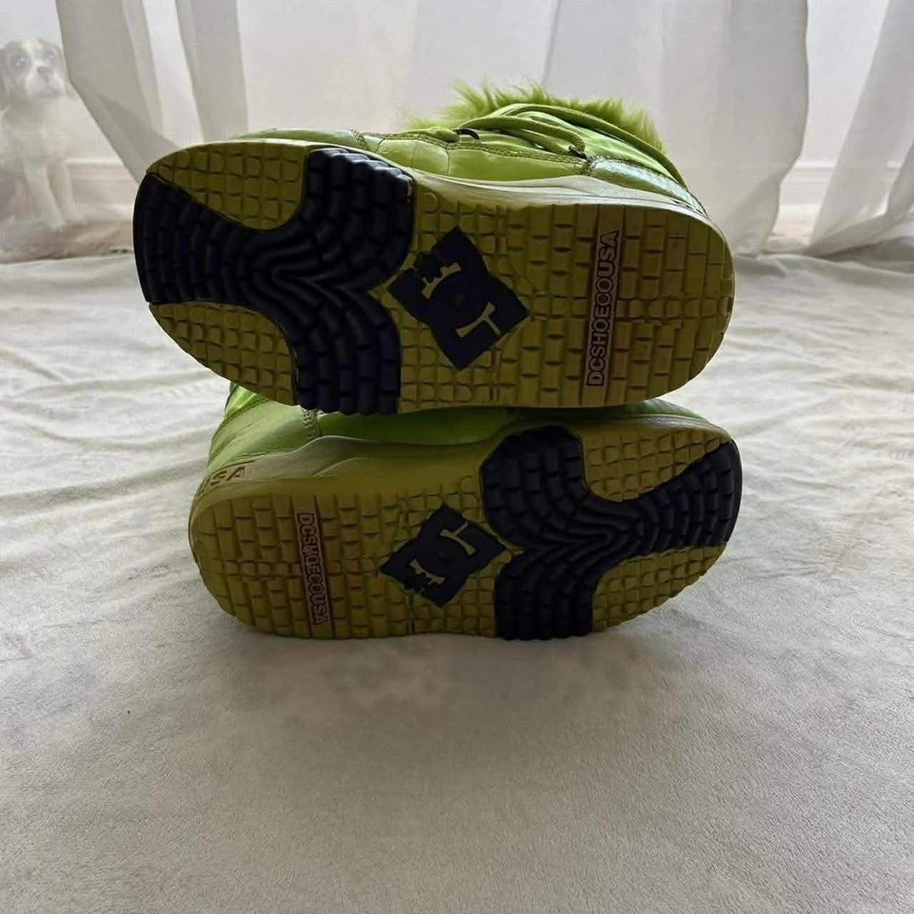 2008 Vintage DC Lime Green Moon Boots - photo 5