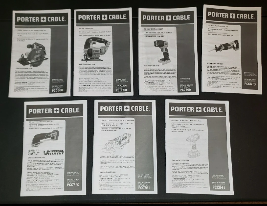 Porter Cable 20V Cordless Power Tool Set - photo 2