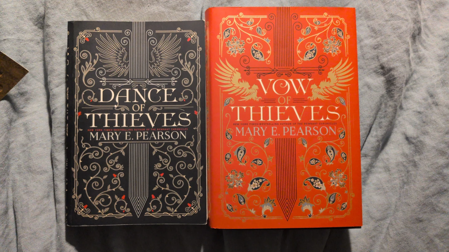 Dance of Thieves and Vow of Thieves Books by Mary E. Pearson
