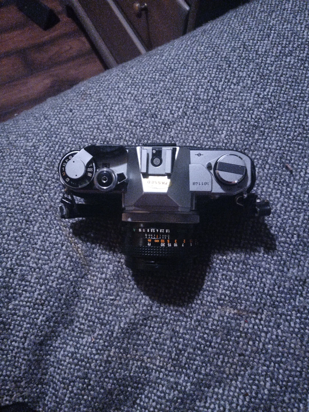 Canon AT-1 35mm Film Camera with 50mm f/1.8 Lens