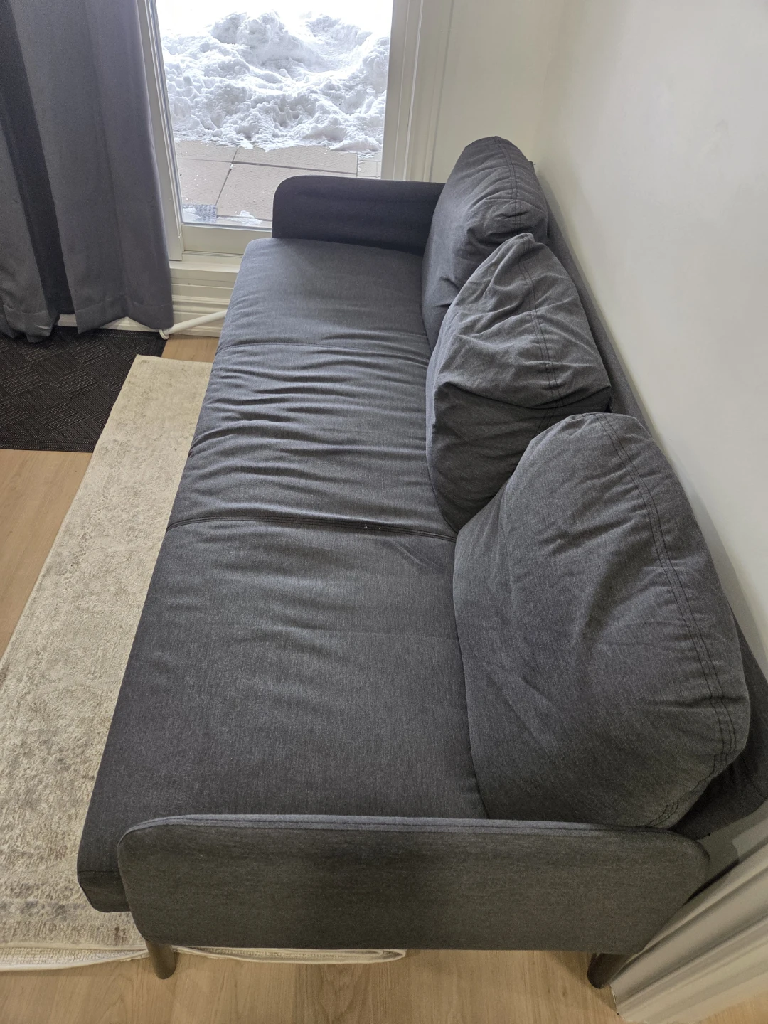 IKEA Friheten Sleeper Sofa - Grey - photo 2
