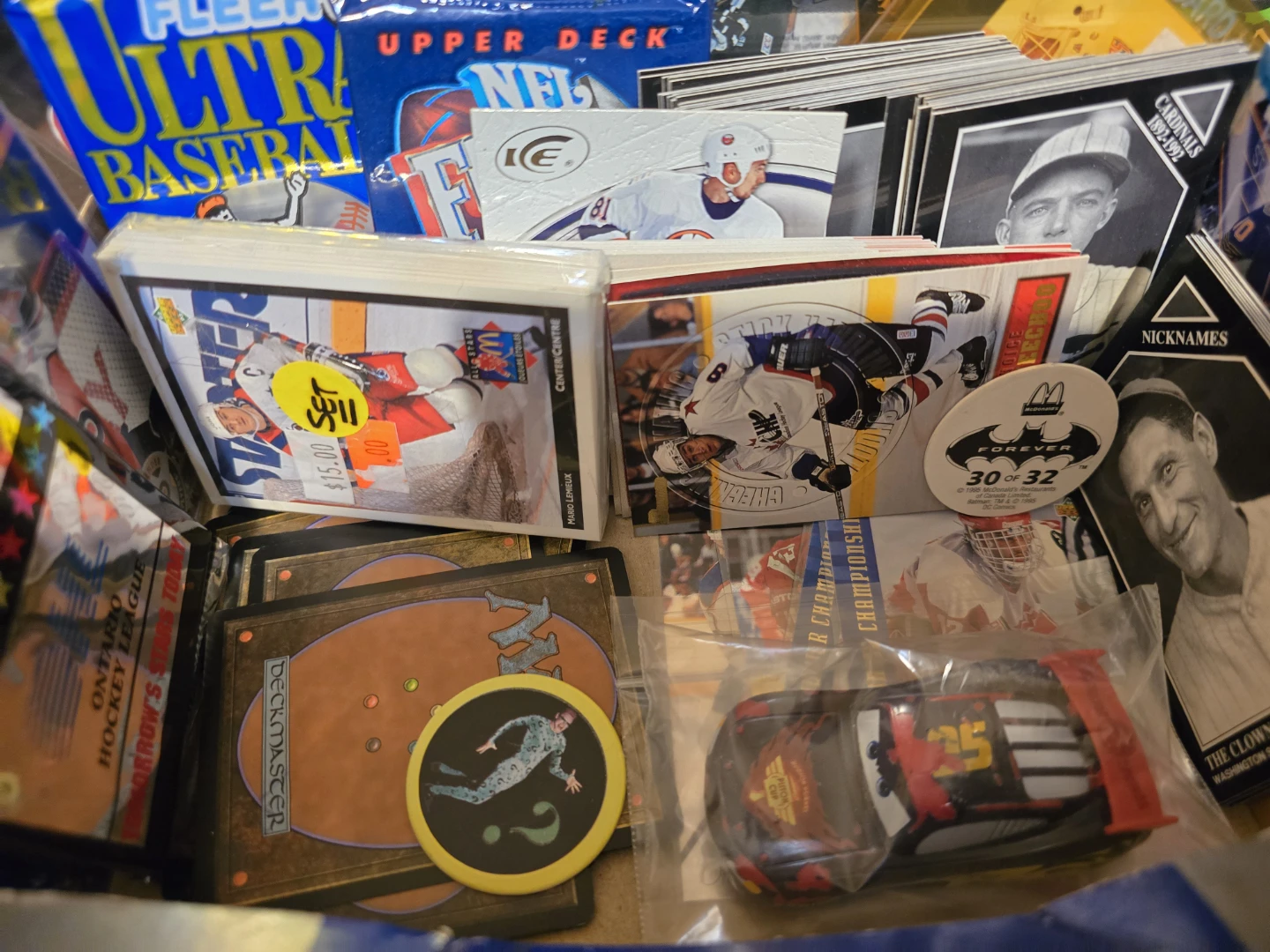 Collection of Sports Cards and Collectibles