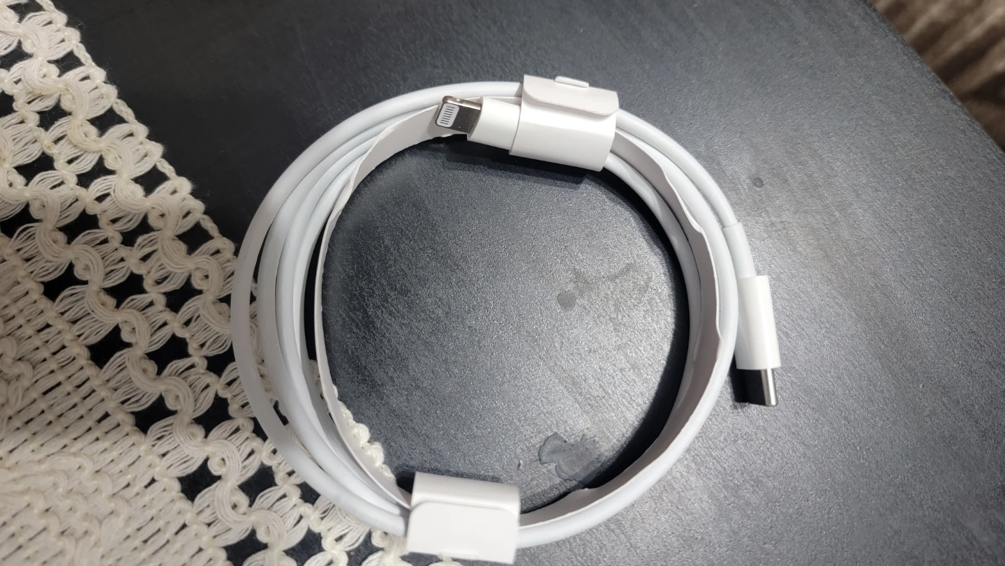 Apple Lightning to USB-C Cable - White