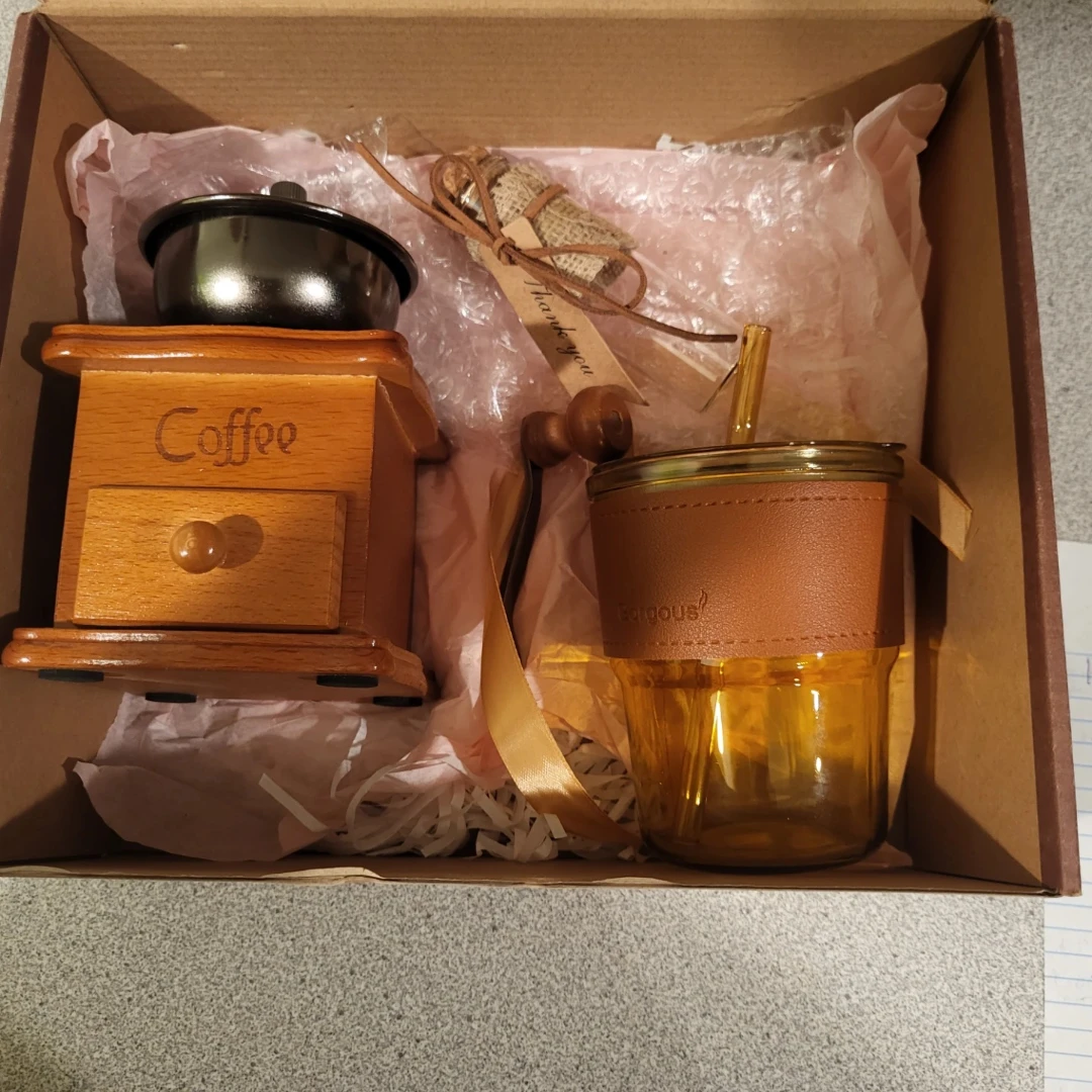 Wooden Coffee Grinder - Manual Mill