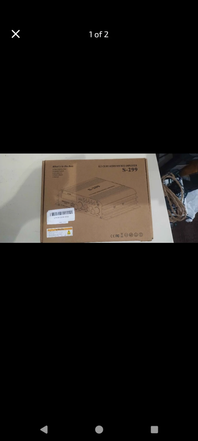 S-299 4-CH AUDIO SOURCE AMPLIFIER - photo 2